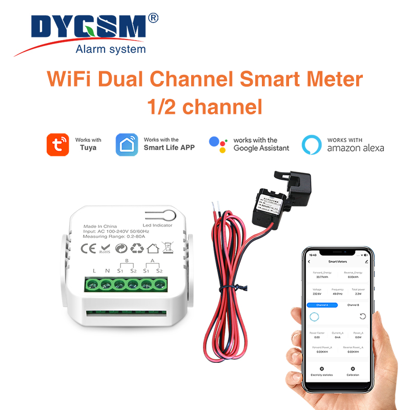 Energy Meter Bidirectional - Tuya Smart Wifi Intelligent Energy Meter