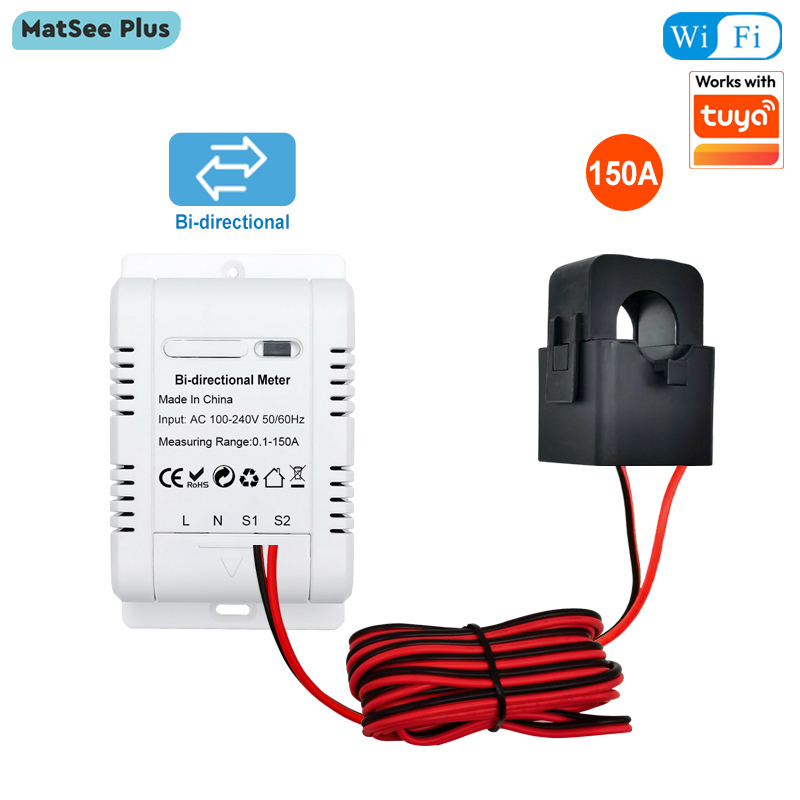 Energy Meter Bidirectional - Solar PV Bidirectional Smart Life WiFi
