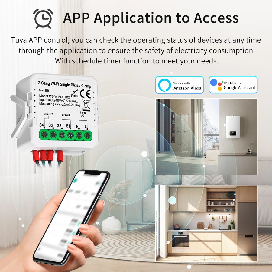Tuya Smart WiFi Solar Power En - Energy Meter Bidirectional review and price