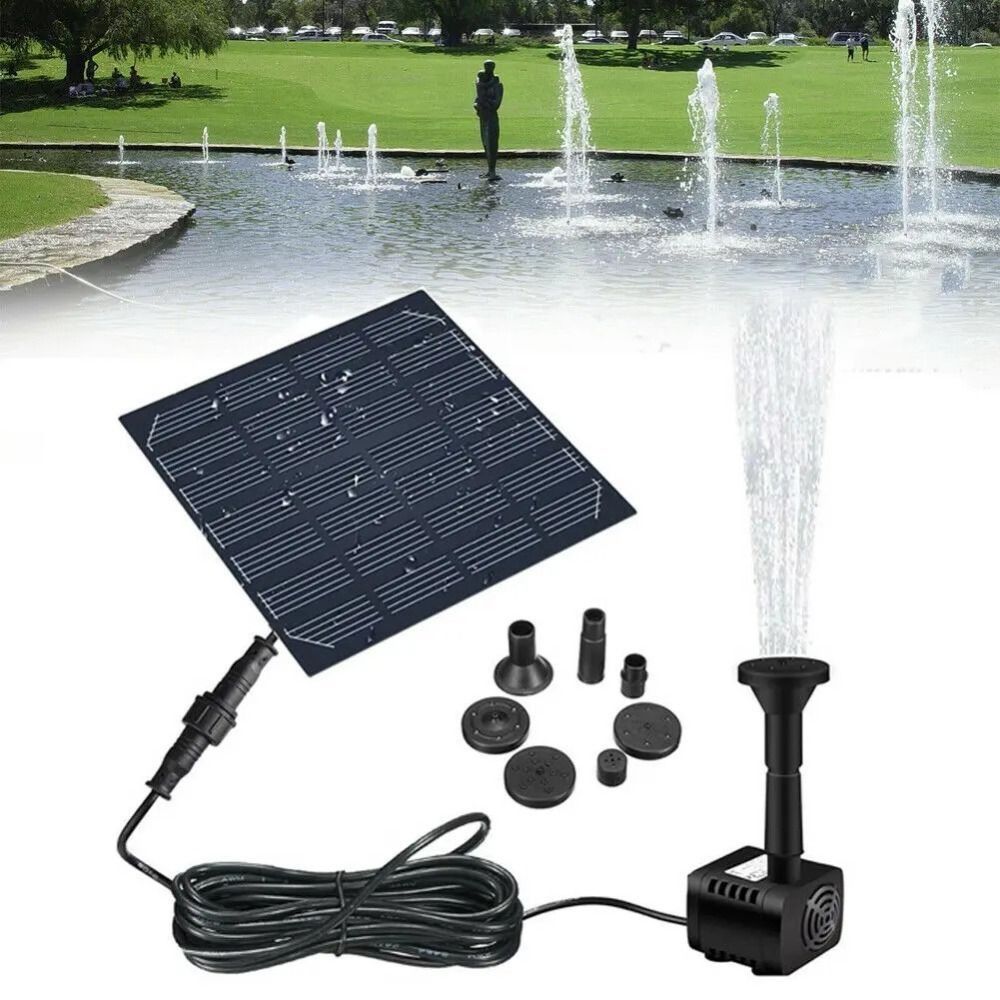 1.4W Mini Solar Fountain Pump  - Renewable Energy Kits review and price