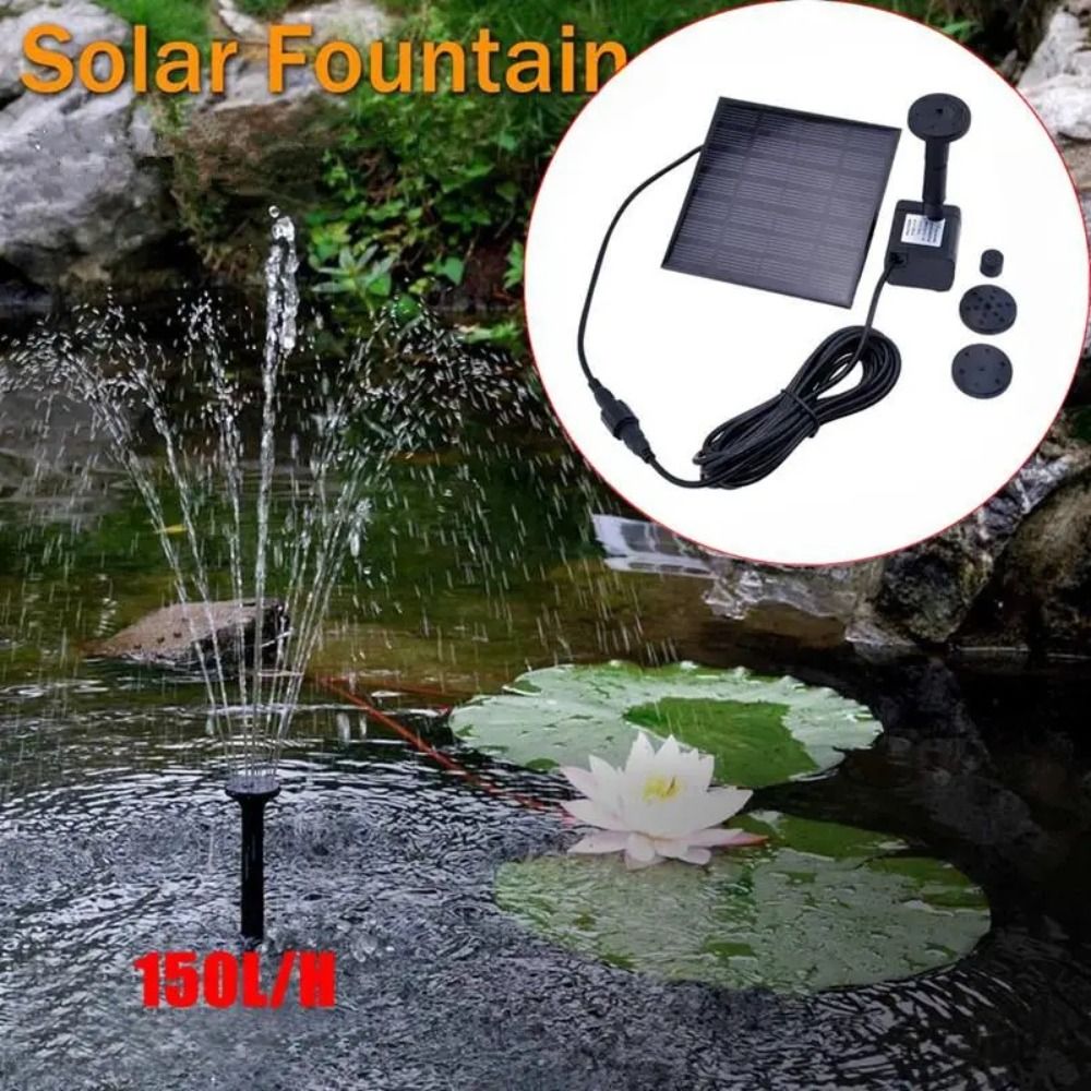 1.4W Mini Solar Fountain Pump  - Renewable Energy Kits review and price