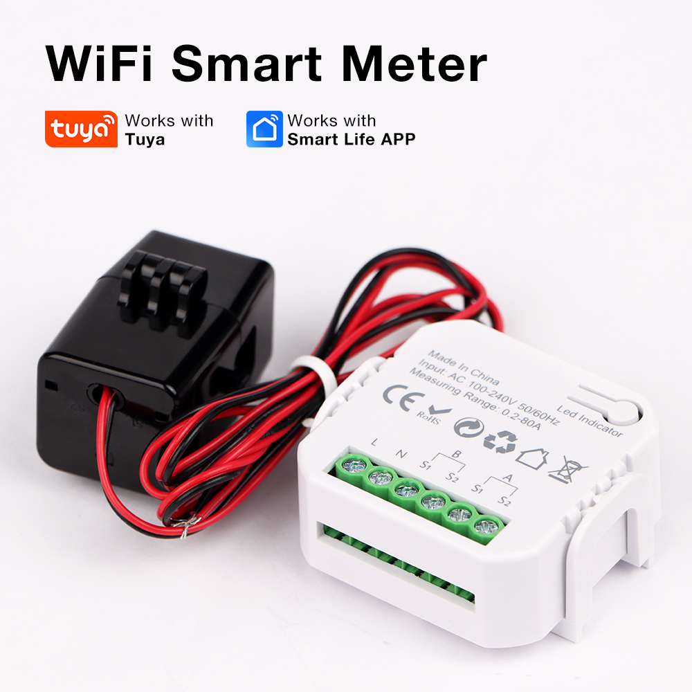 WiFi Tuya Smart Life Digital E - Energy Meter Bidirectional review and price