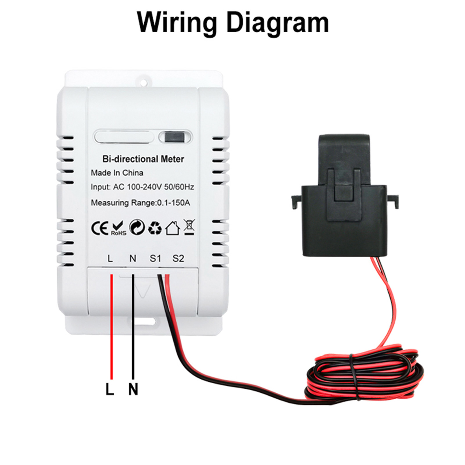 Tuya ZigBee Intelligent Bidire - Energy Meter Bidirectional review and price