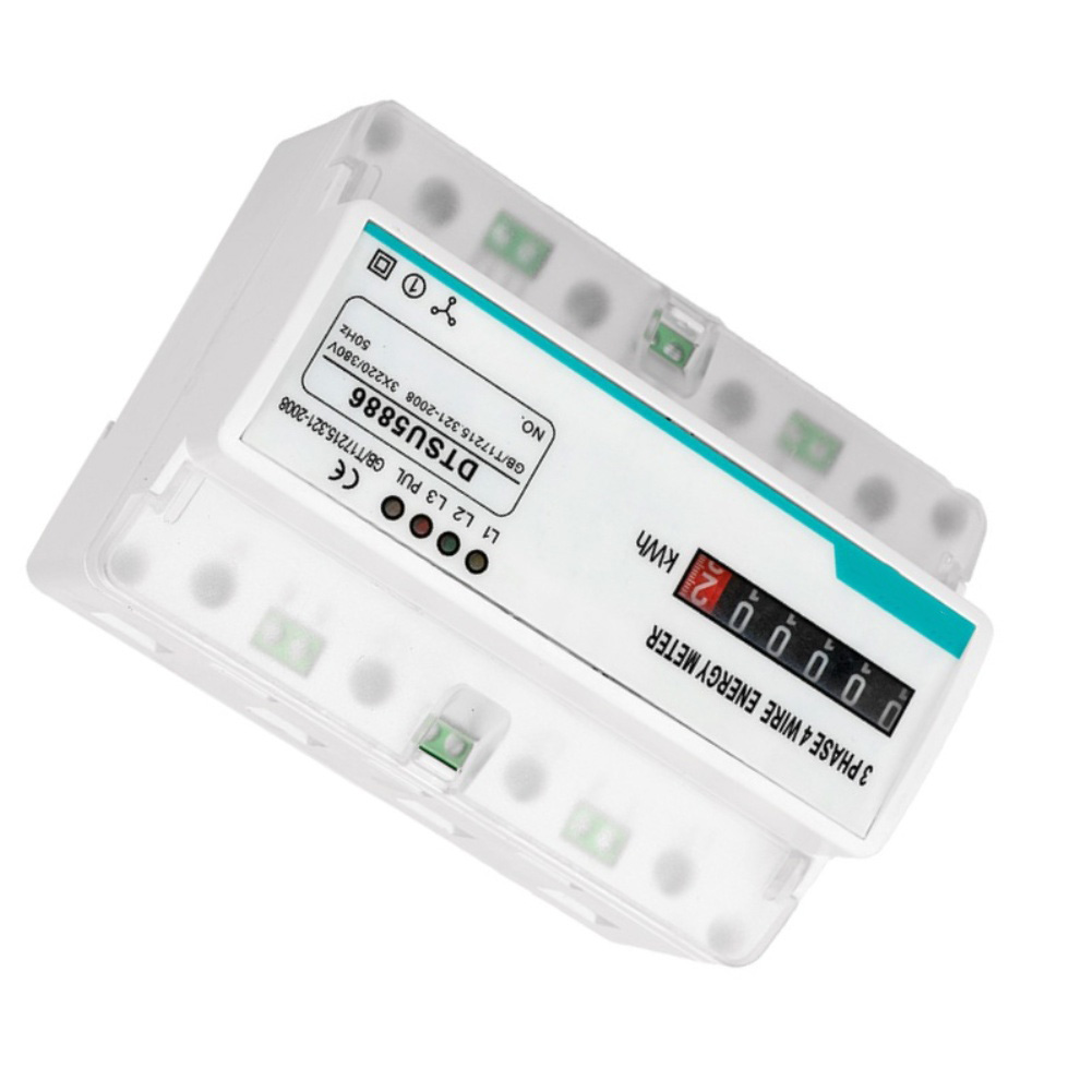 3-Phase 4-Wire 100A Rail-Mount - Energy Meter Bidirectional review and price