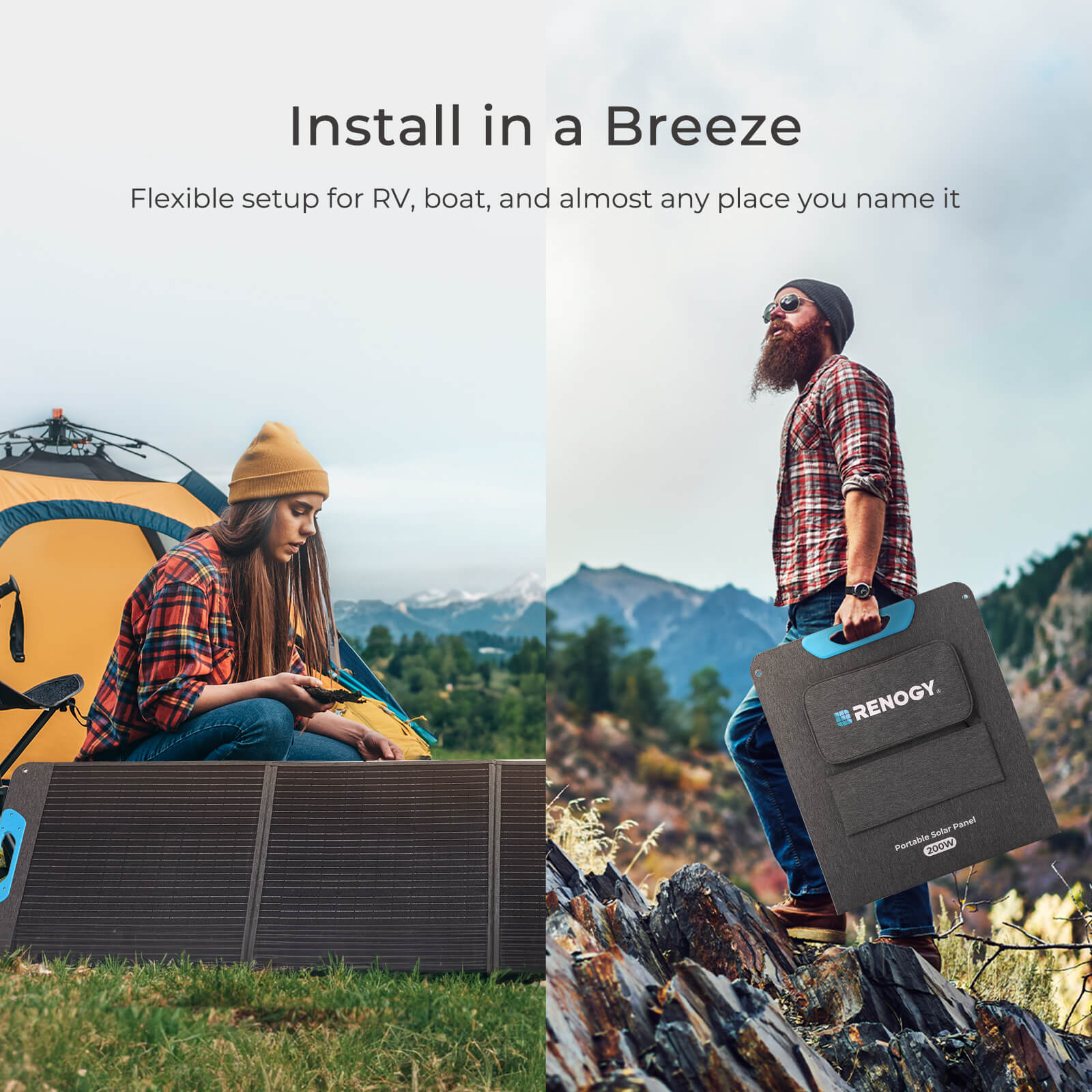 Renogy 200W Portable Solar Pan - Renewable Energy Kits review and price