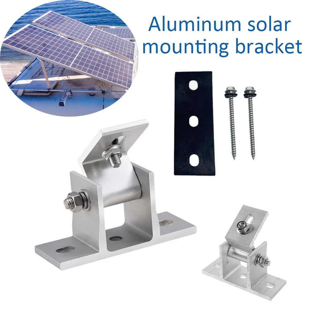 1/2 Set Aluminum Solar Panel T - Solar Panel Tilt Mount review and price