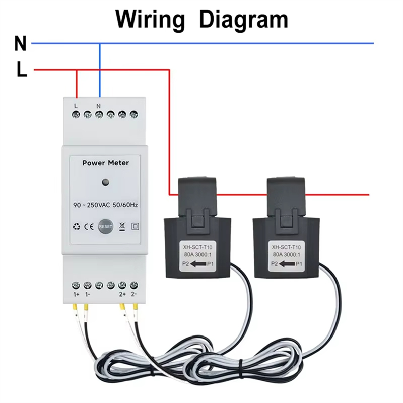 ABRN-Tuya Smart Wifi Energy Me - Energy Meter Bidirectional review and price