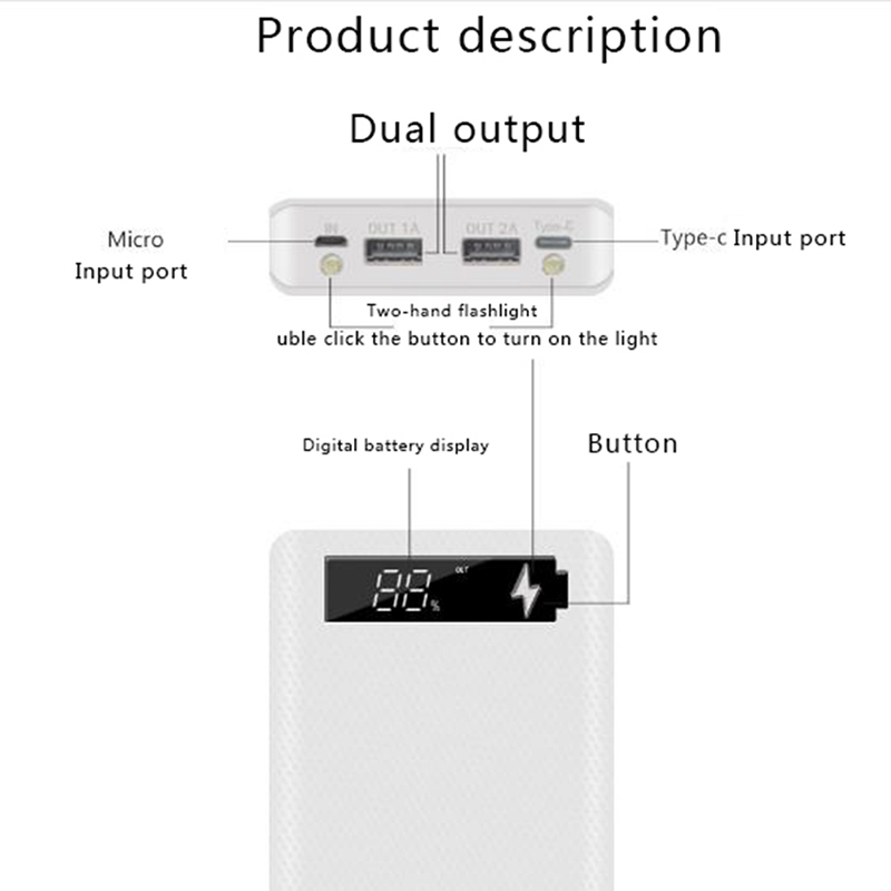 5x18650 Powerbank Portable Pov - Renewable Energy Kits review and price