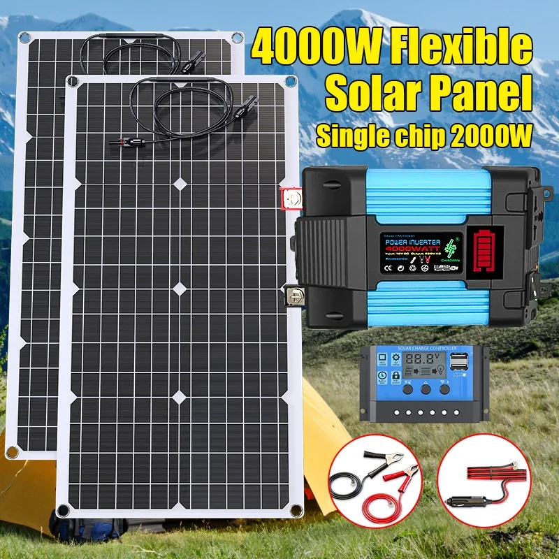 4000W Solar Panel Kit 12V To 1 - Renewable Energy Kits review and price