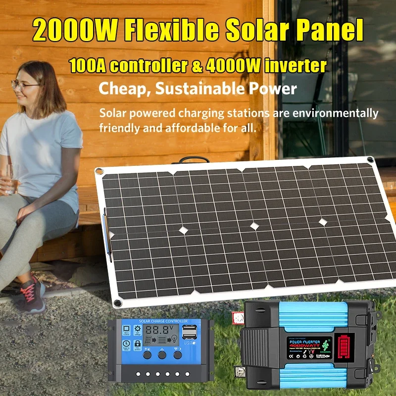 4000W Solar Panel Kit 12V To 1 - Renewable Energy Kits review and price