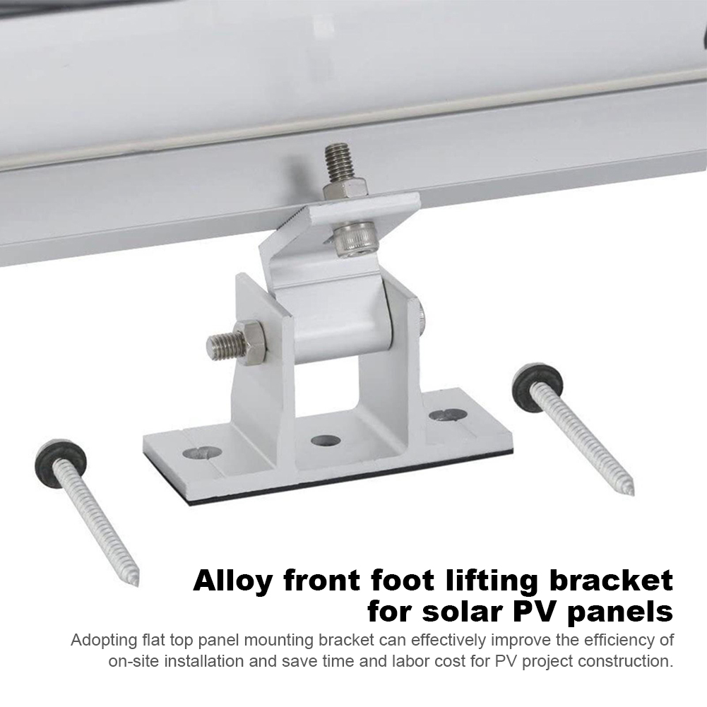 2 Pcs Aluminum Solar Panel Bra - Solar Panel Tilt Mount review and price